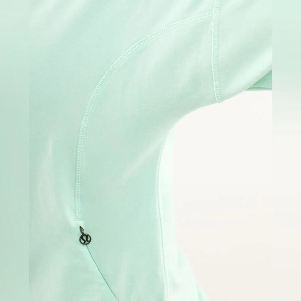 Lululemon Rest Day Pullover Mint Green Cowl Neck Sweatshirt Size 4